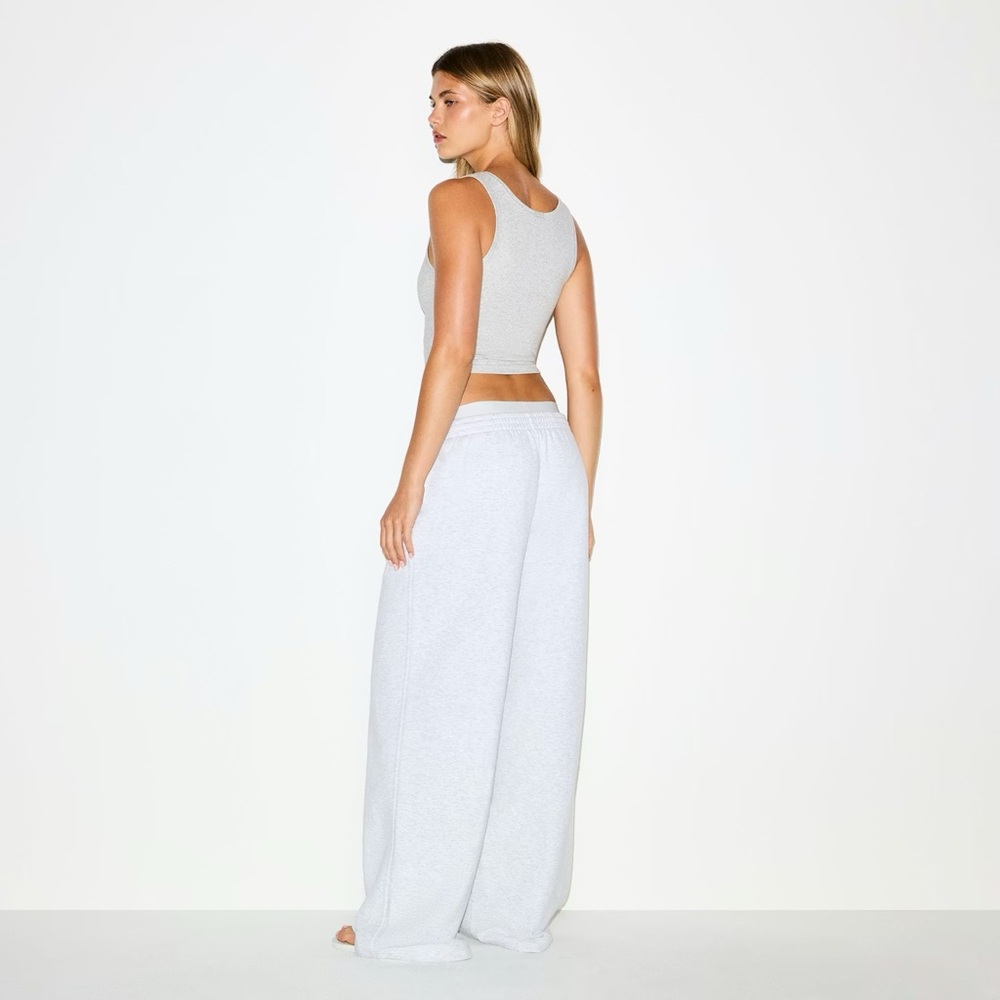 SKIMS OVERSIZED DOUBLE WAISTBAND PANT